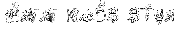 HFF Kids Stuff font preview